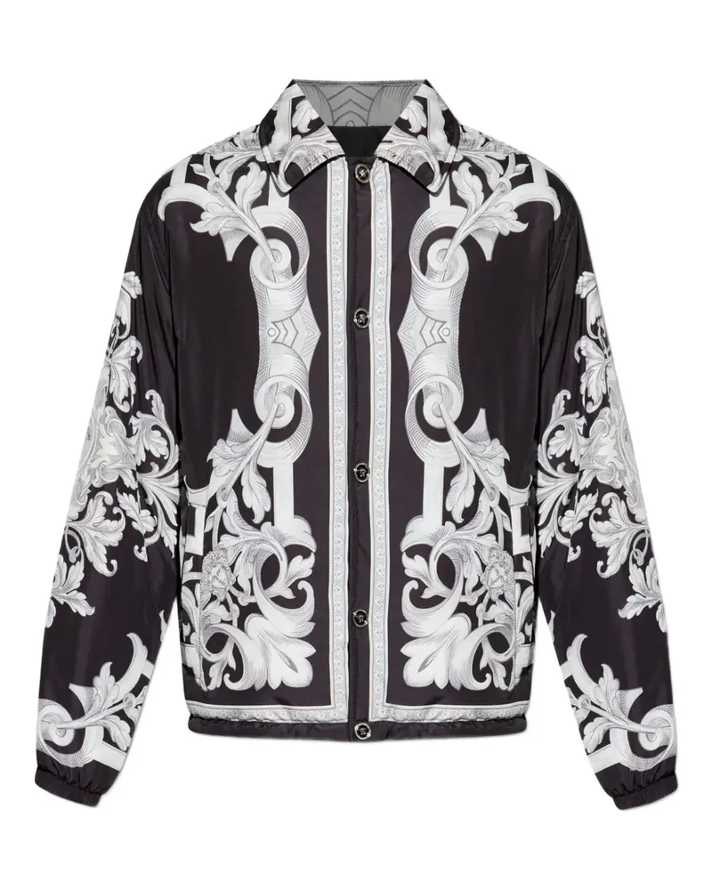 Versace Wendbare Jacke - Schwarz Schwarz
