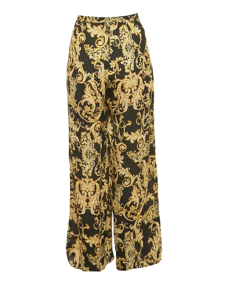 L'Agence Geraldine wide-leg trousers - Schwarz Schwarz