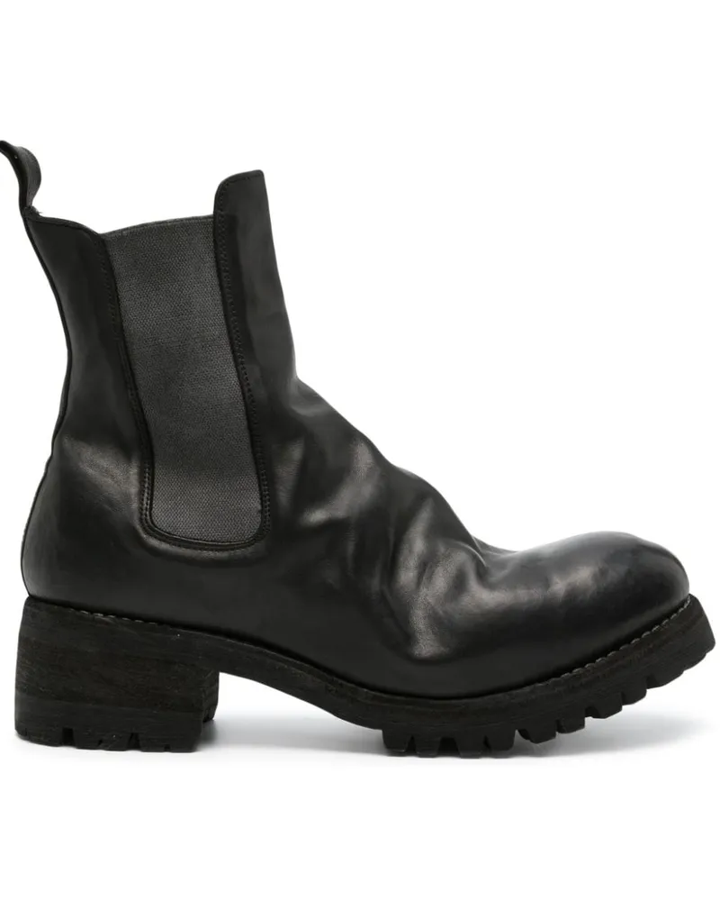 GUIDI Knöchelhohe PL07V Stiefel Schwarz