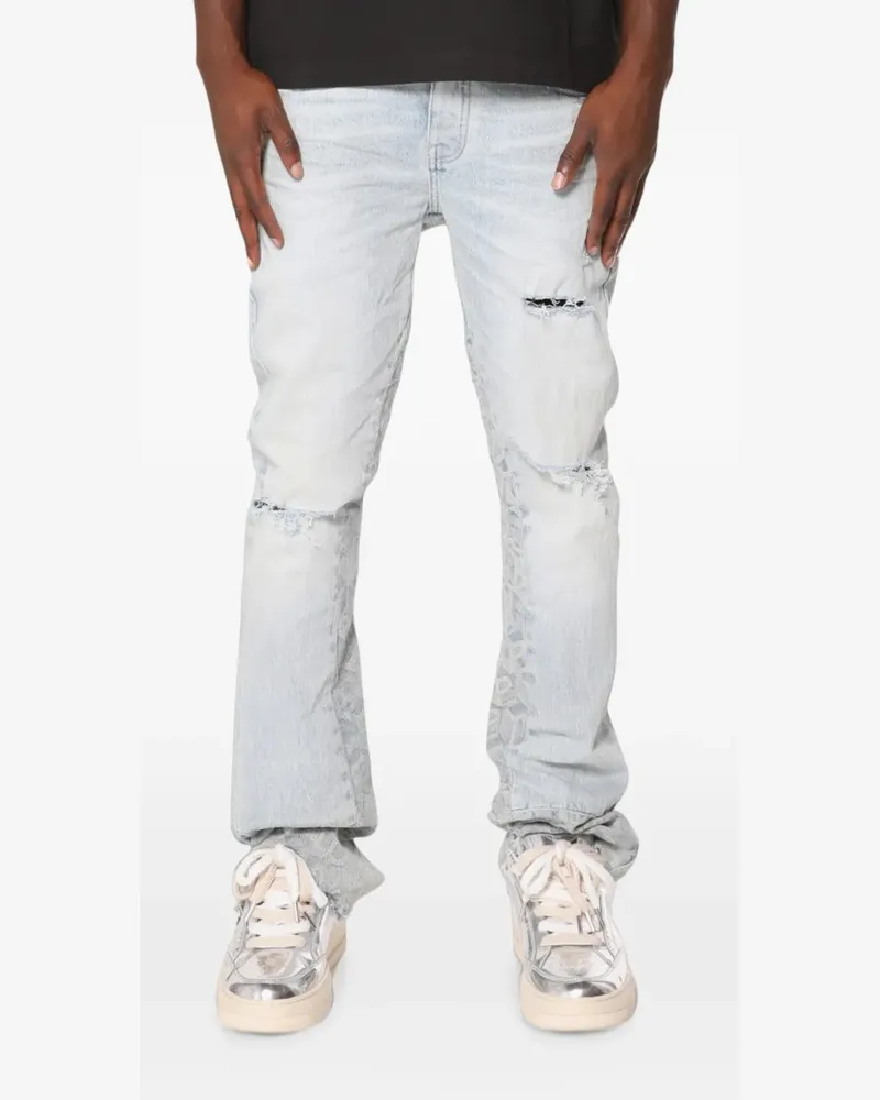 PURPLE BRAND P004 flared jeans - Blau Blau