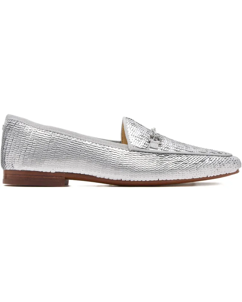 Sam Edelman Loraine Loafer mit Pailletten - Silber Silber