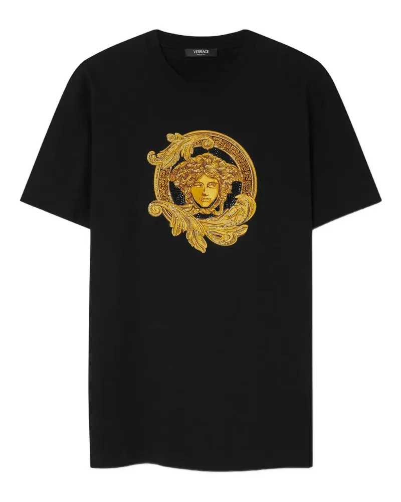 Versace Medusa T-Shirt - Schwarz Schwarz