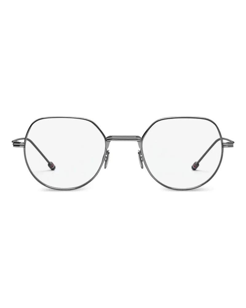 Thom Browne Brille mit rundem Gestell - Grau Grau