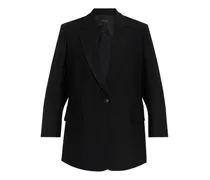 Einreihiges Sakko - Schwarz