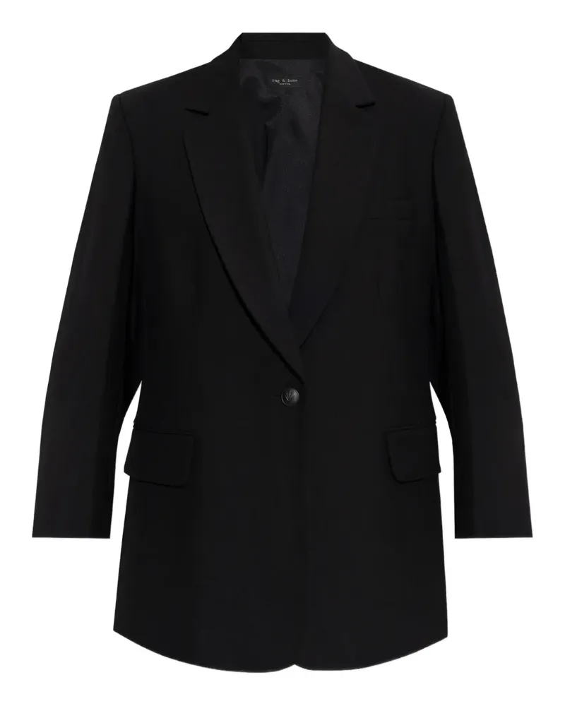 Rag & Bone Einreihiges Sakko - Schwarz Schwarz