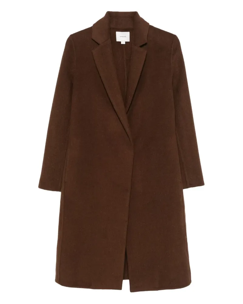 Vince Einreihiger Mantel - Braun Braun