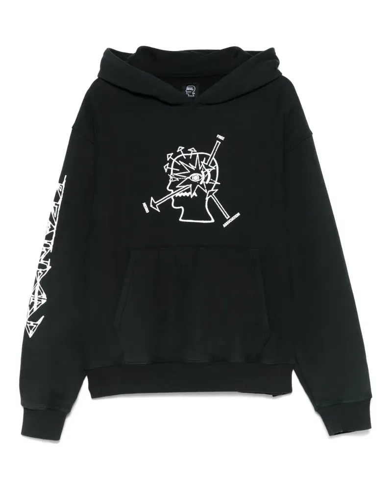 Brain Dead Neuro Free Hoodie - Schwarz Schwarz