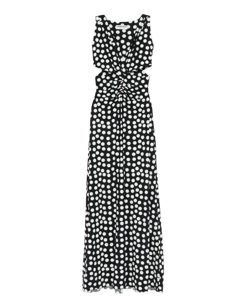 Chiara Boni Ayoan polka-dot maxi dress - Schwarz Schwarz