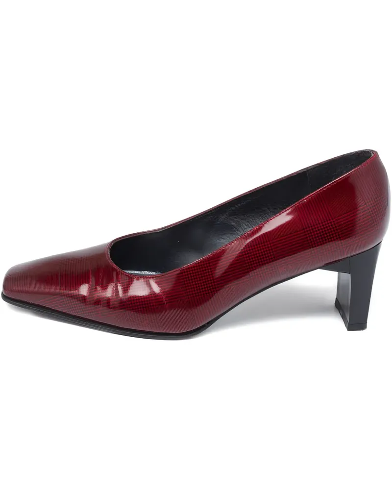 Stuart Weitzman Pumps mit eckiger Kappe 60mm - Rot Rot