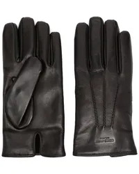 Giorgio Armani Handschuhe aus Leder Braun