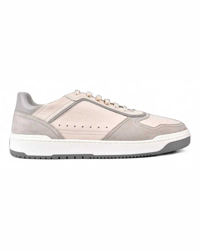 Brunello Cucinelli Perforierte Sneakers - Weiß Weiß