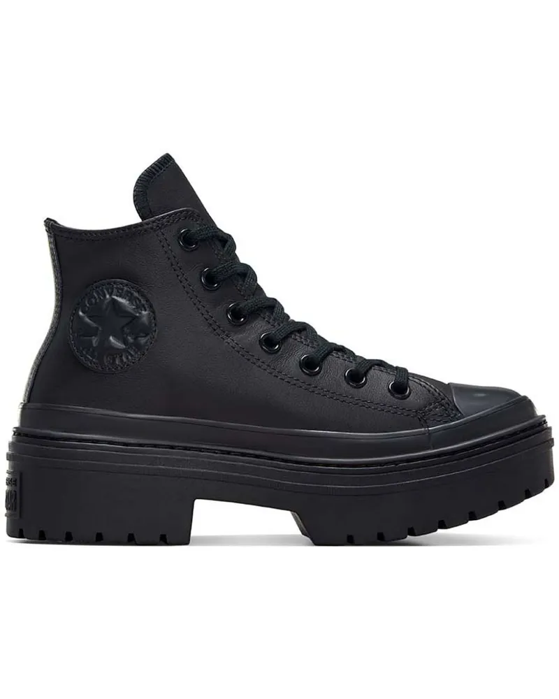 Converse High-Top-Sneakers mit Absatz - Schwarz Schwarz