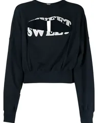 Undercover Sweatshirt mit Logo-Print Blau