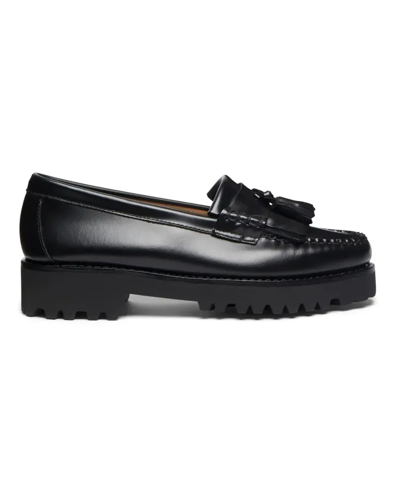 G.H. Bass & Co. Weejuns 90s Esther Kiltie Loafer mit Quasten - Schwarz Schwarz