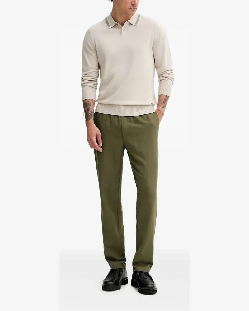 Paul Smith Geripptes Poloshirt - Nude Nude