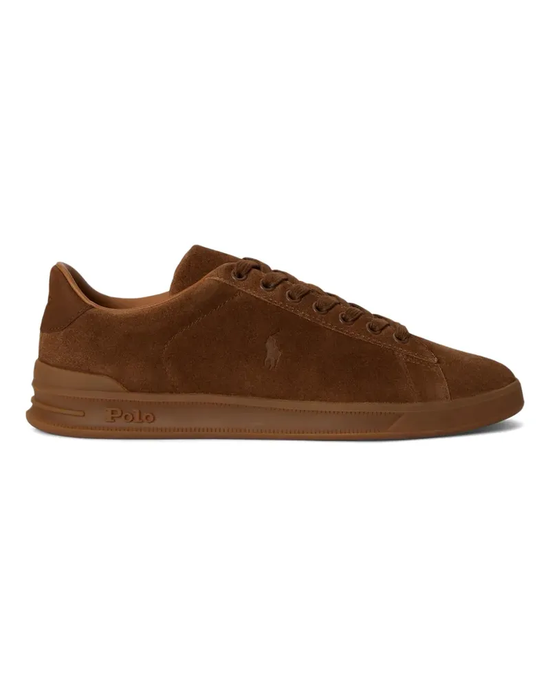 Ralph Lauren Heritage Court II Sneakers aus Wildleder - Braun Braun