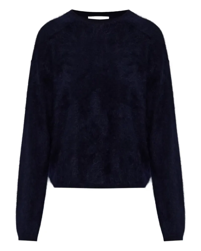 Lisa Yang brushed cashmere sweater - Blau Blau