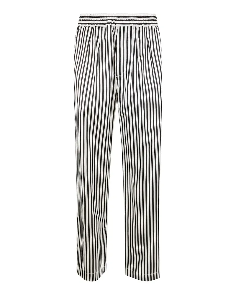 Tom Ford Gestreifte Hose - Weiß Weiß