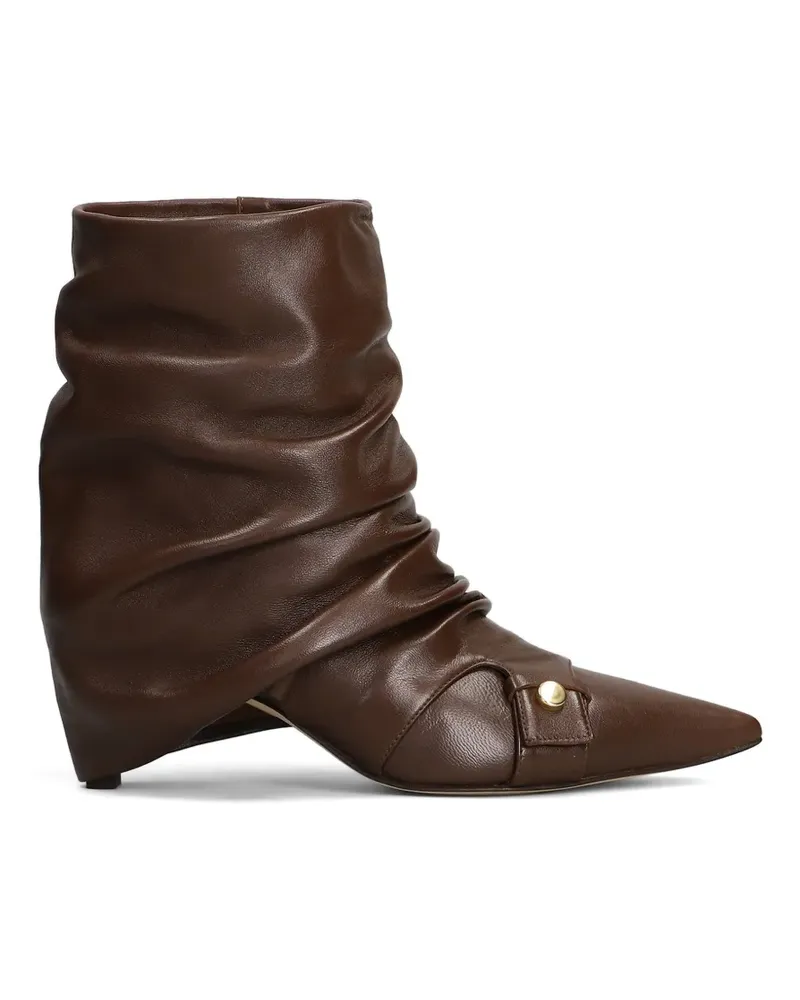 The Seller Stiefel mit spitzer Kappe - Braun Braun