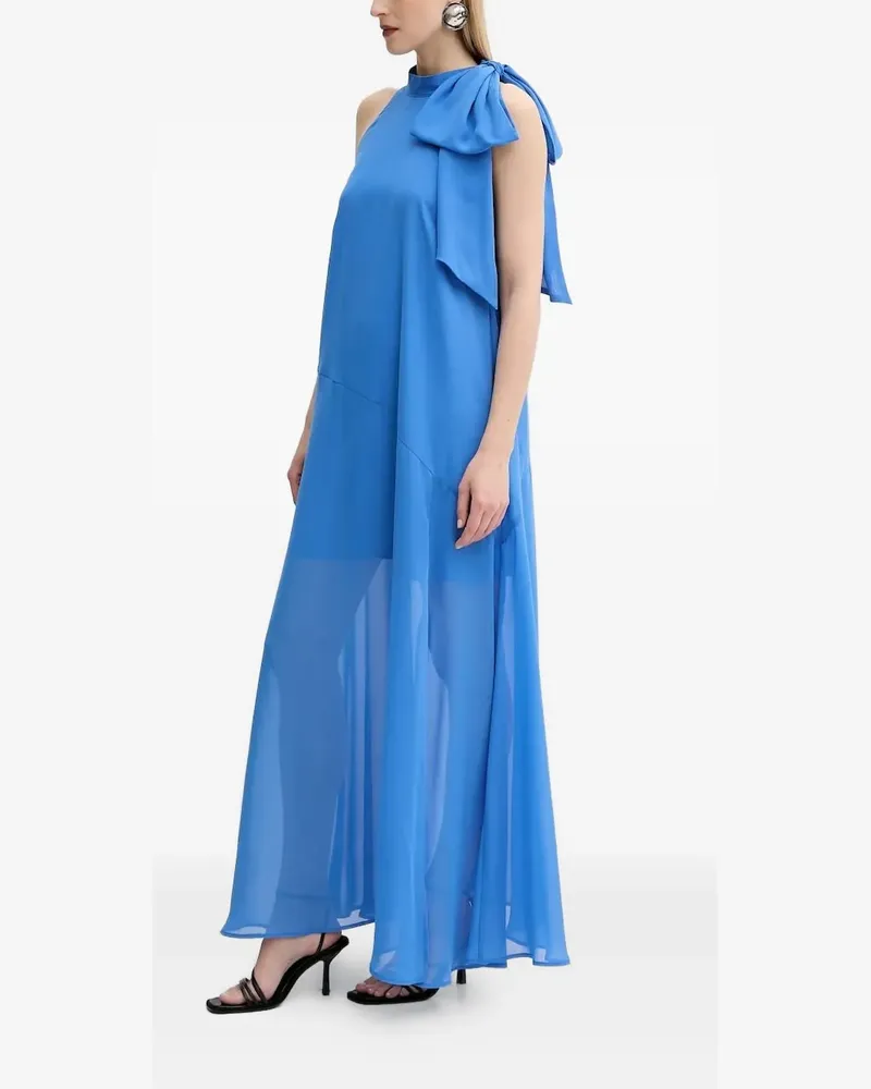 Gestuz GZsanka Kleid mit Stehkragen - Blau Blau