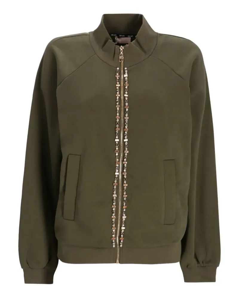 Liu Jo Bomberjacke mit Pailletten - Grün Grün