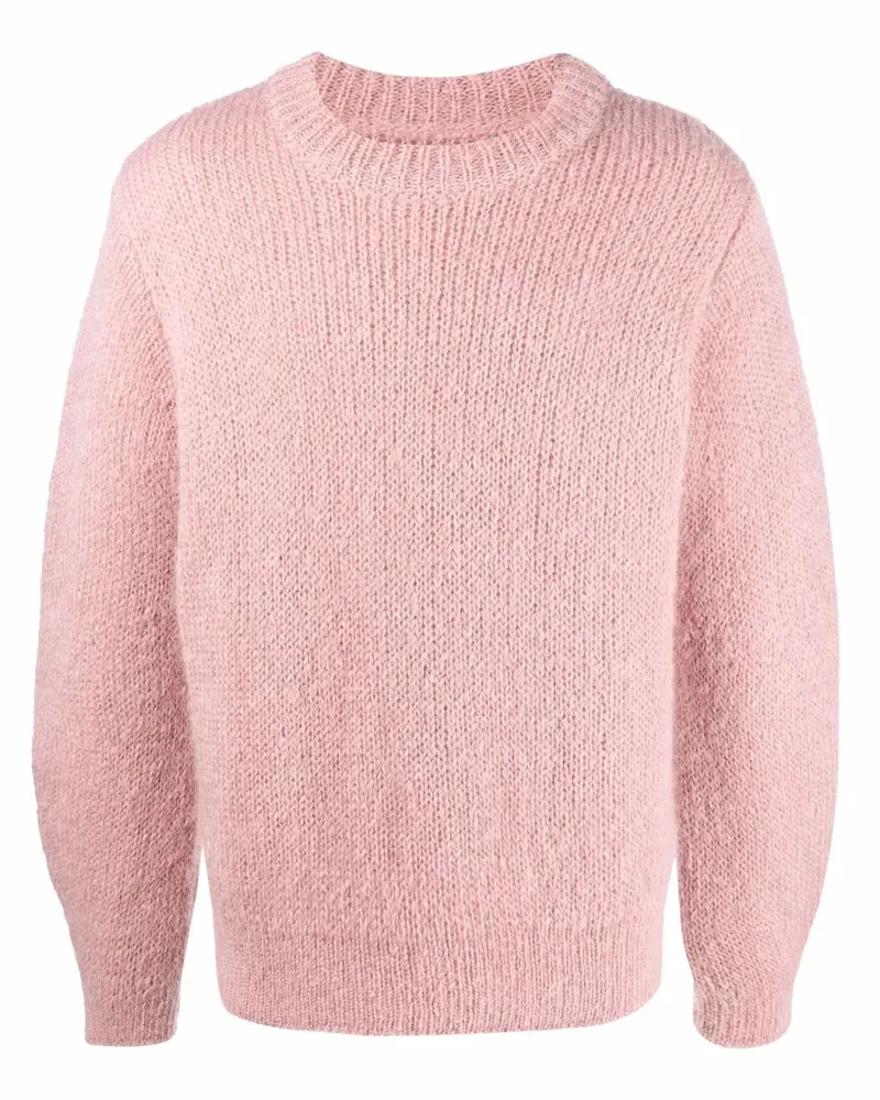 Jil Sander Grob gestrickter Pullover - Rosa Rosa