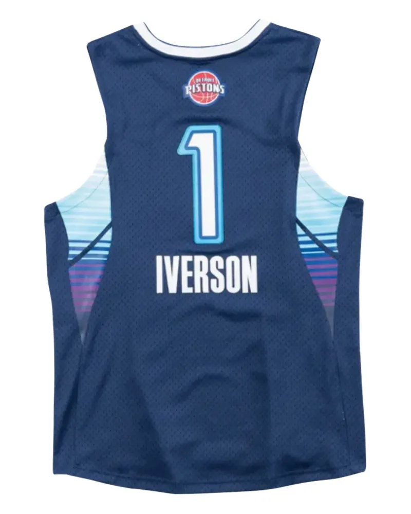 Mitchell & Ness Allen Iverson 2009 NBA All-Star Swingman Tanktop - Blau Blau
