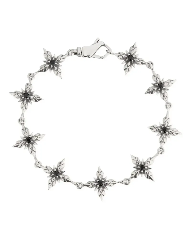 Emanuele Bicocchi Stella Ventis embellished bracelet - Silber Silber