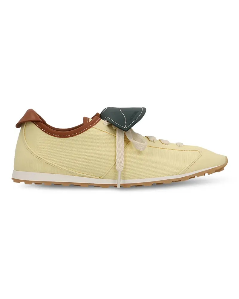 Jacquemus Les Tennis lace-up sneakers - Nude Nude