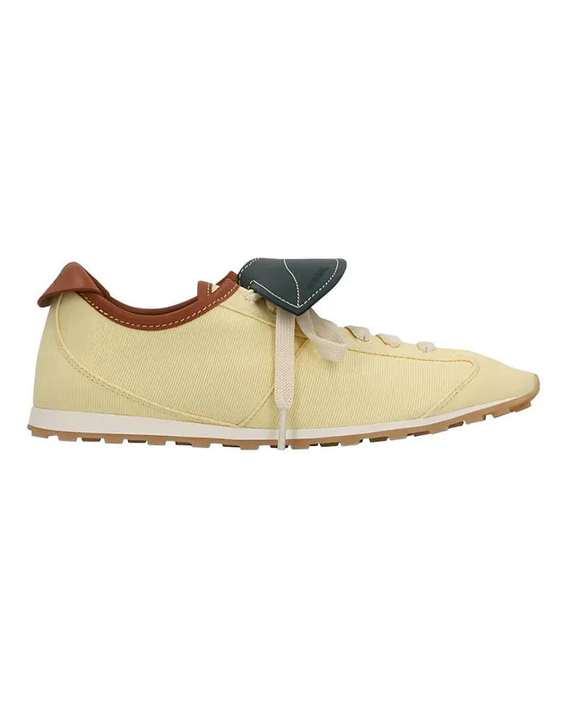 Jacquemus Les Tennis lace-up sneakers - Nude Nude