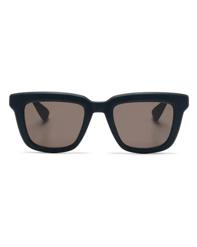 Mykita Sonnenbrille mit eckigem Gestell - Blau Blau