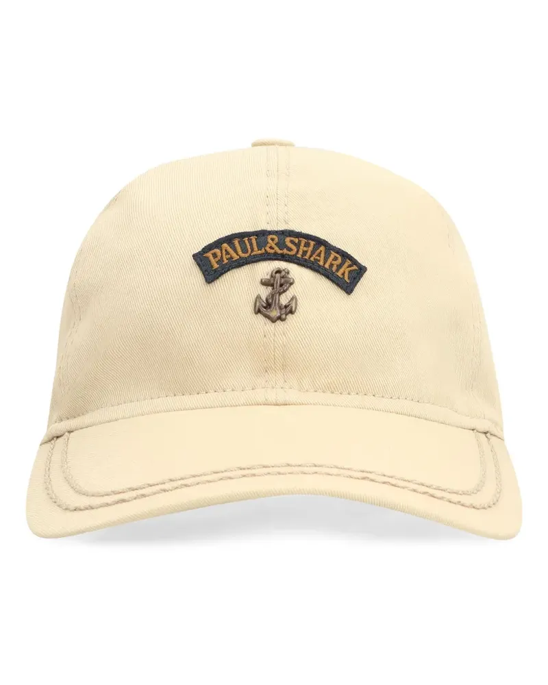 Paul & Shark Baseballkappe mit Logo-Patch - Nude Nude