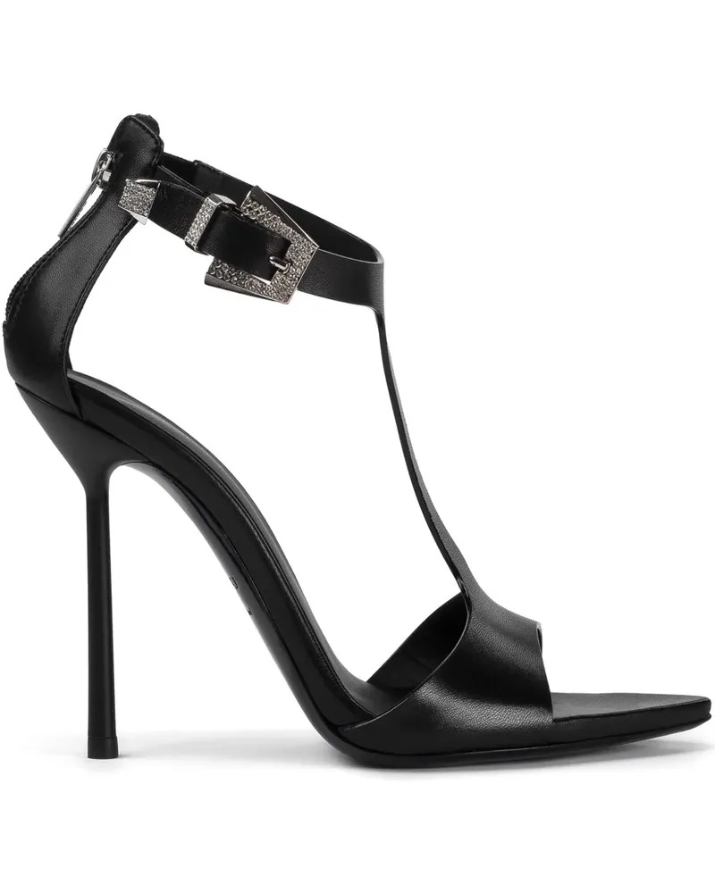 Le Silla Tess Sandalen 110mm - Schwarz Schwarz