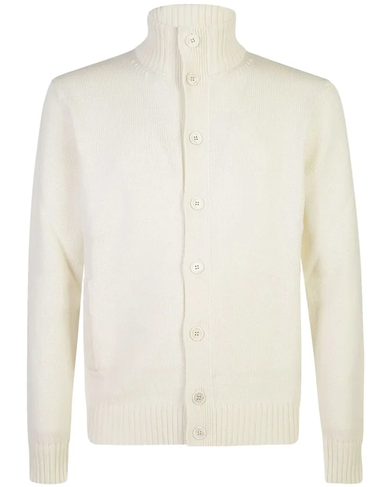 Zanone Cardigan mit Stehkragen - Nude Nude