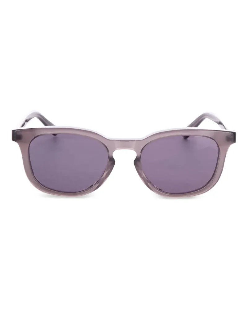 Maison Margiela Sonnenbrille mit ovalem Gestell - Grau Grau