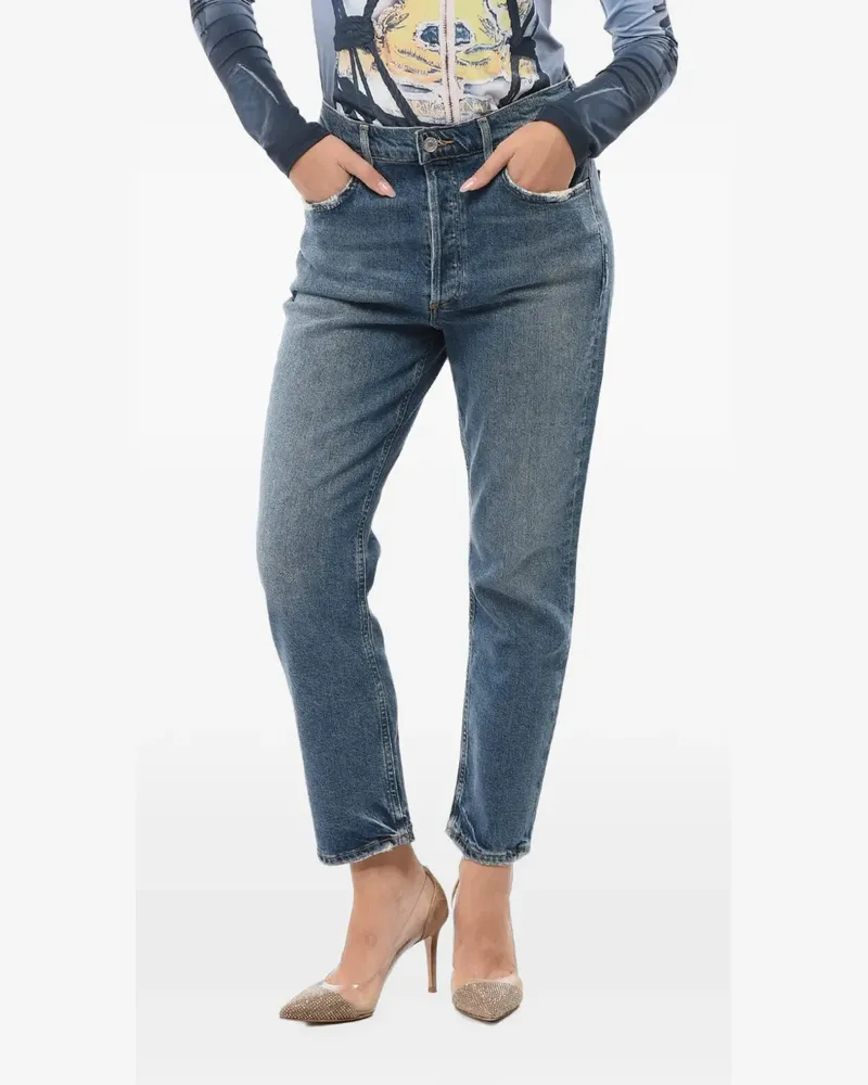 AGOLDE Riley straight-fit jeans - Blau Blau