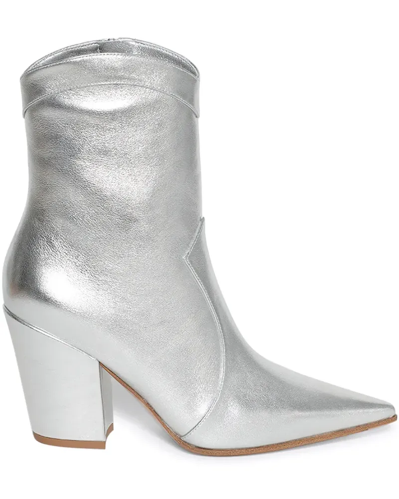 Gianvito Rossi West Stiefel 85mm - Silber Silber