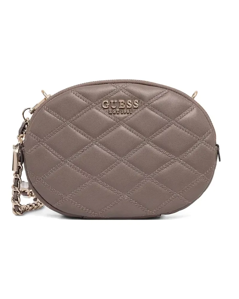 Guess Gesteppte Umhängetasche - Grau Grau