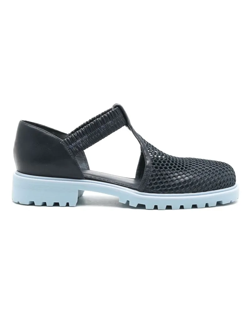 Sarah Chofakian Sandalen aus Leder - Blau Blau
