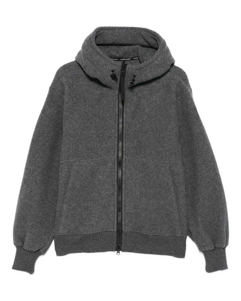 Canada Goose Bomberjacke mit Kapuze - Grau Grau