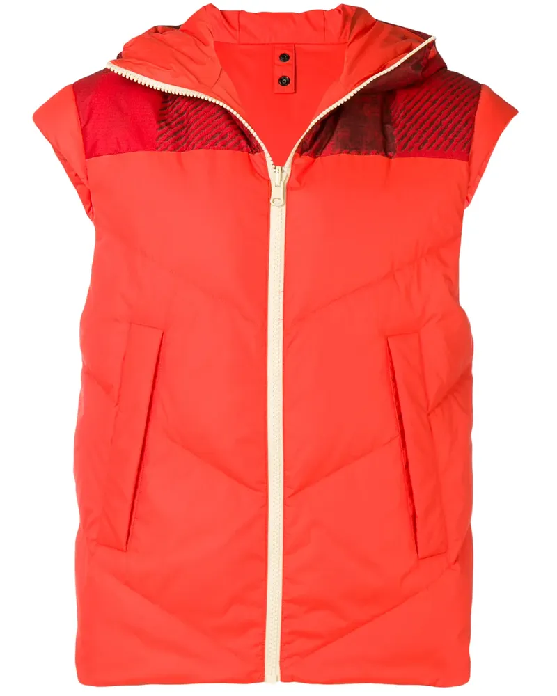 Woolrich Daunenweste mit Kapuze - Orange Orange