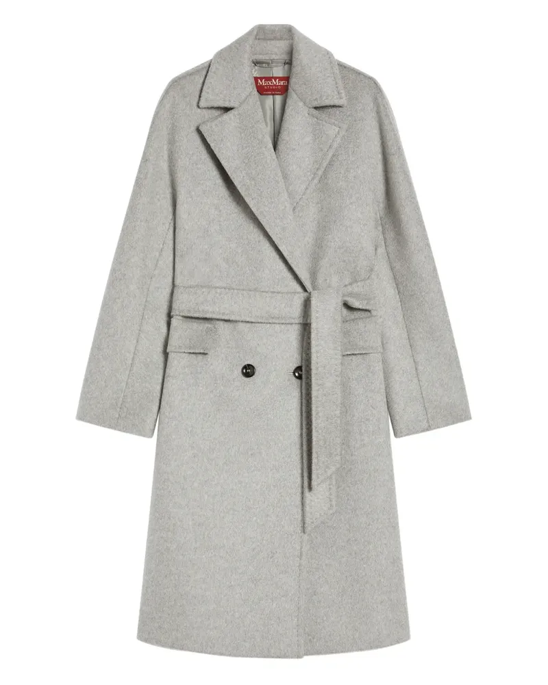 Max Mara double-breasted coat - Grau Grau