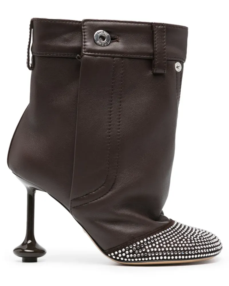 Loewe Toy Stiefel 95mm - Braun Braun