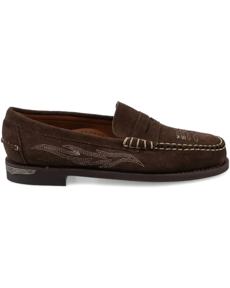 Sebago Dan Dallas Penny-Loafer - Braun Braun