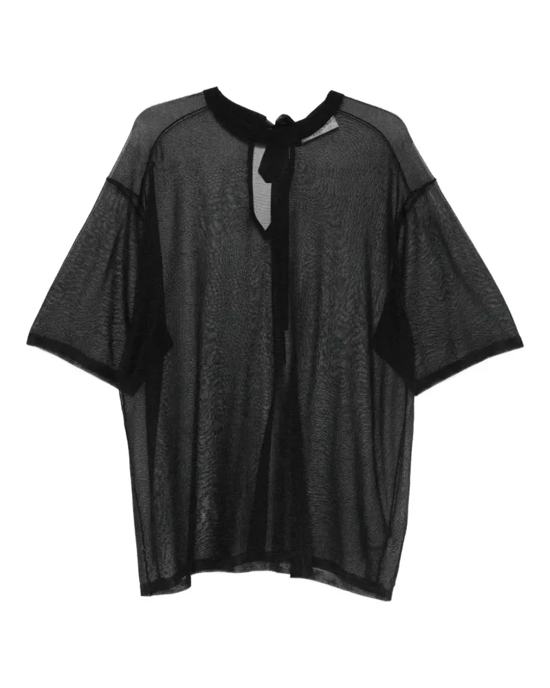 christian wijnants crew-neck T-shirt - Schwarz Schwarz