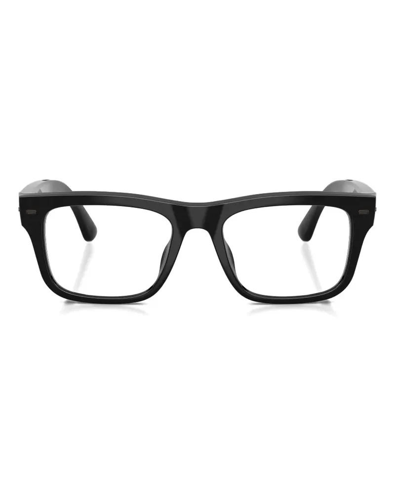 Nuance Brille mit eckigem Gestell - Schwarz Schwarz