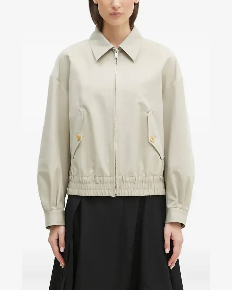 Undercover Reißverschluss-Jacke mit Schnürung - Nude Nude