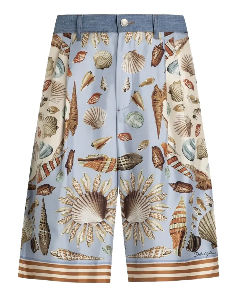 Dolce & Gabbana Klassische Bermudas - Blau Blau