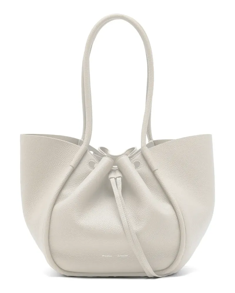 Proenza Schouler Großer Shopper mit Raffungen - Nude Nude