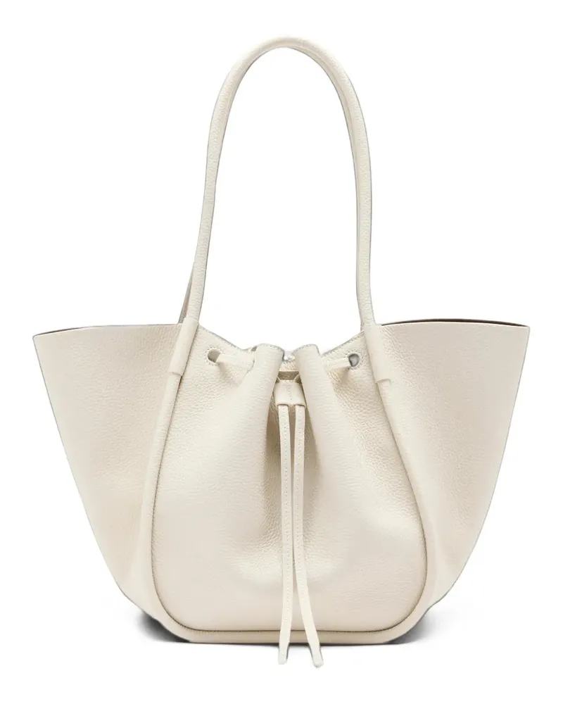 Proenza Schouler Großer Shopper mit Raffungen - Nude Nude